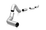 tuner depot race exhaust downpipe back stainless steel race exhaust br 2001 2007 gm chevy duramax 6 6l 36777303015675